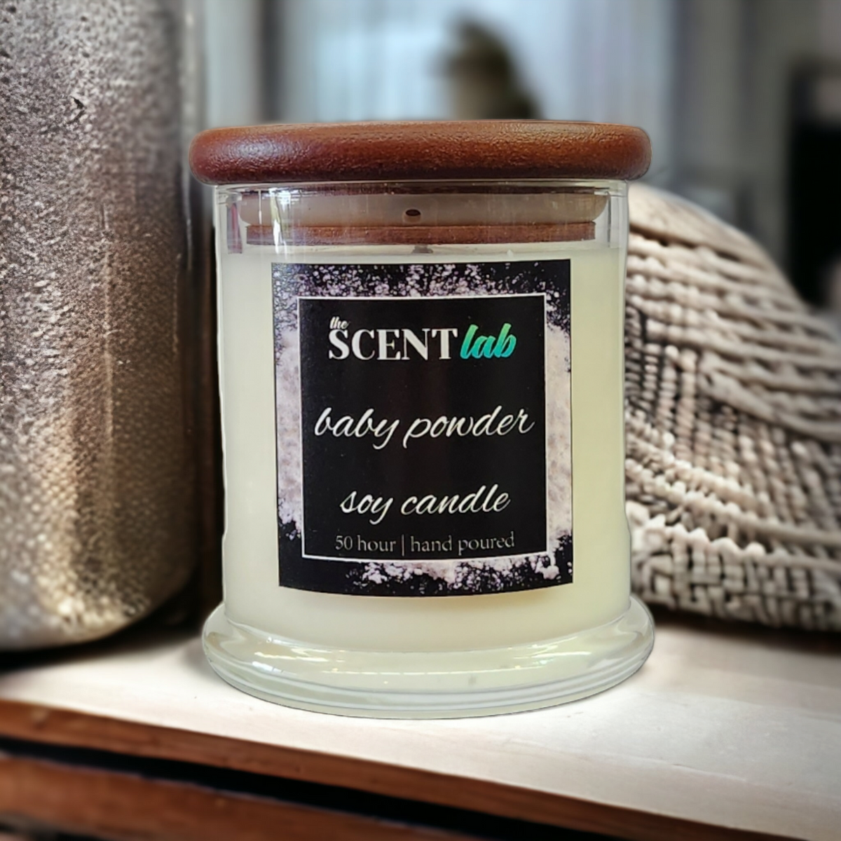 Baby Reveal Candle - baby powder scent