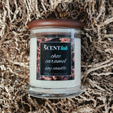 Choc Caramel - Clear Candle - 50 Hour